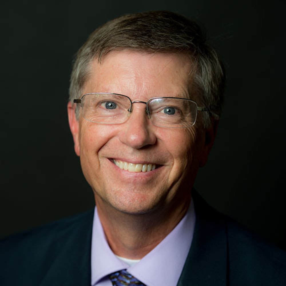 John H. Wilson, author of Squarely Puzzles, at Centre College